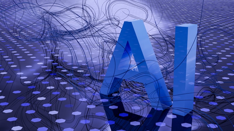AI technology visualization and automated software networks